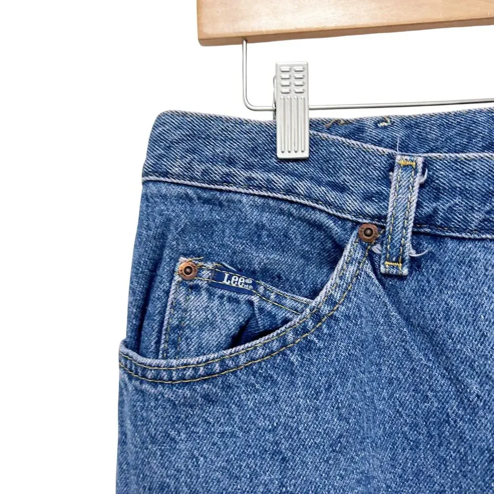 Vintage Lee Straight Leg Jeans Sz 36x30